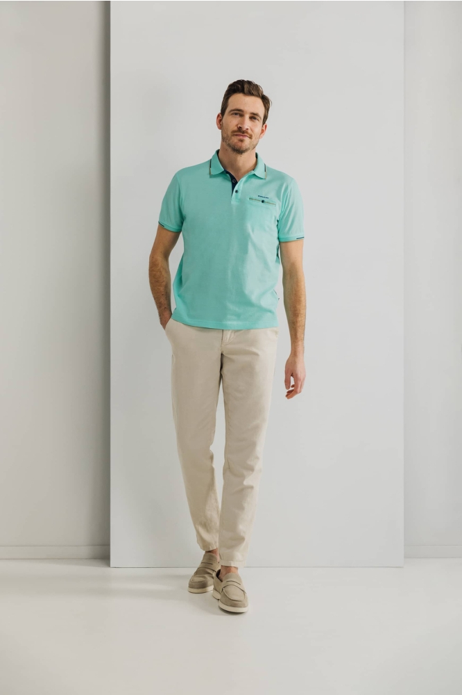 PIQUE POLO MET BORSTZAK 46115471 5200